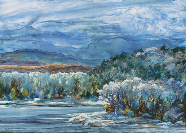 Cloudscape 3, Winter River